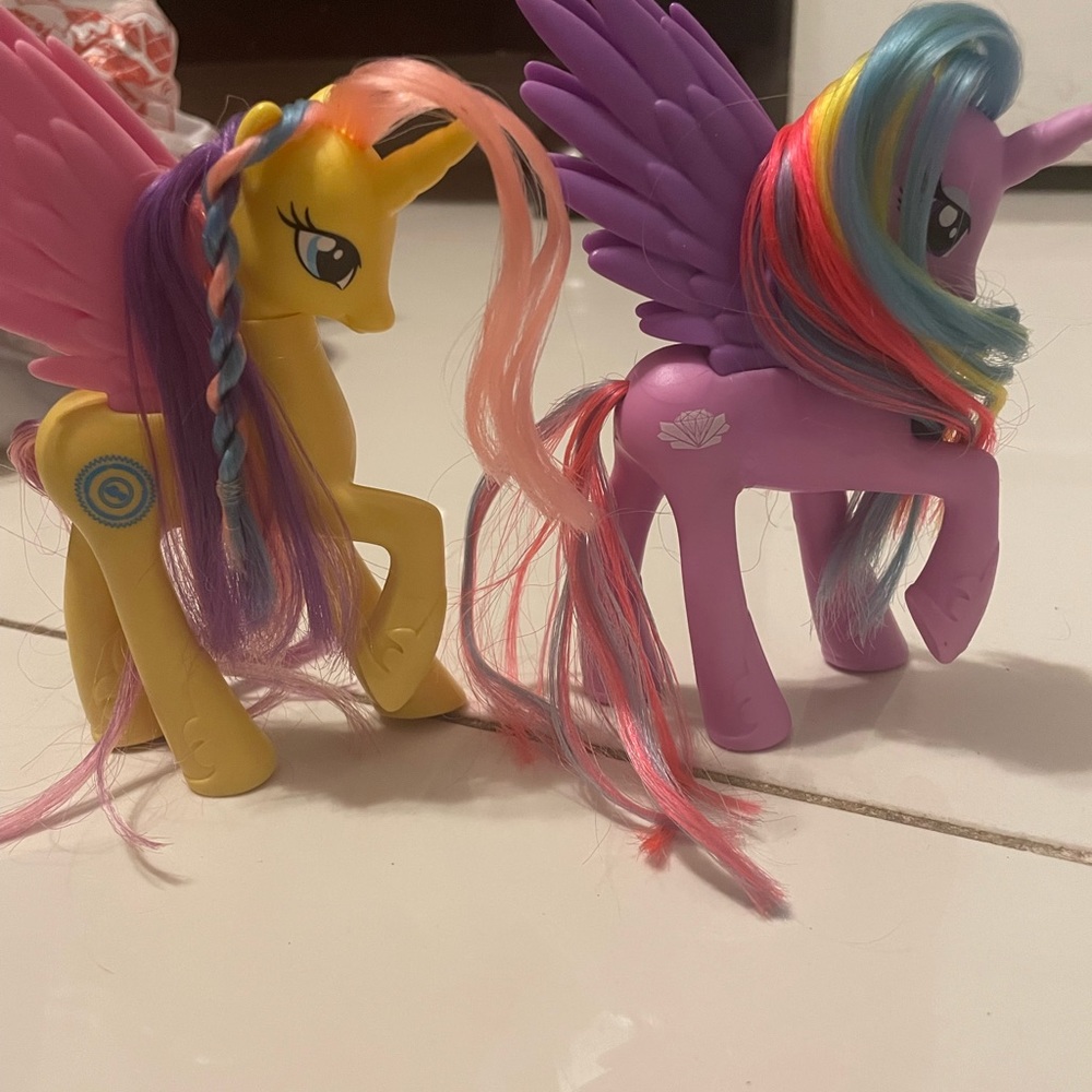 MLP Princess Gold Lily and Princess Sterling